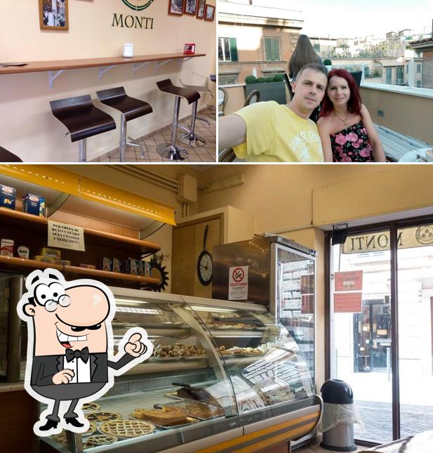 La interni e cibo del ristorante