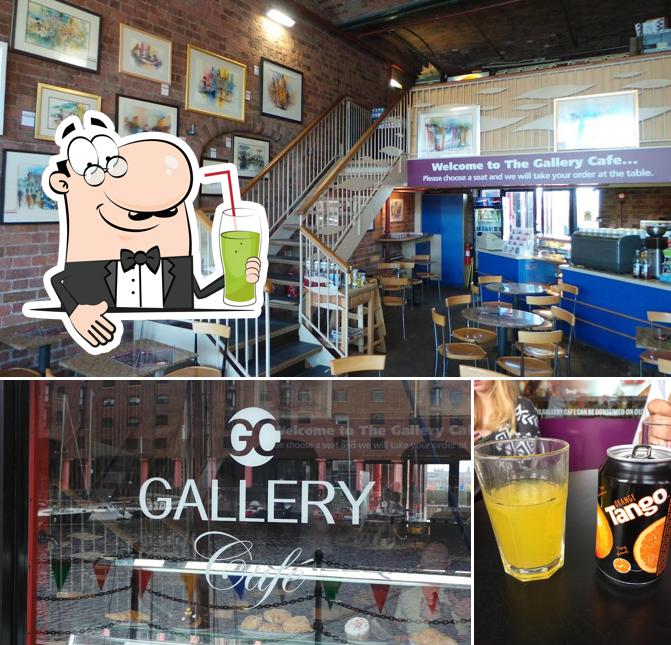 Enjoy a beverage at Gallery Cafe