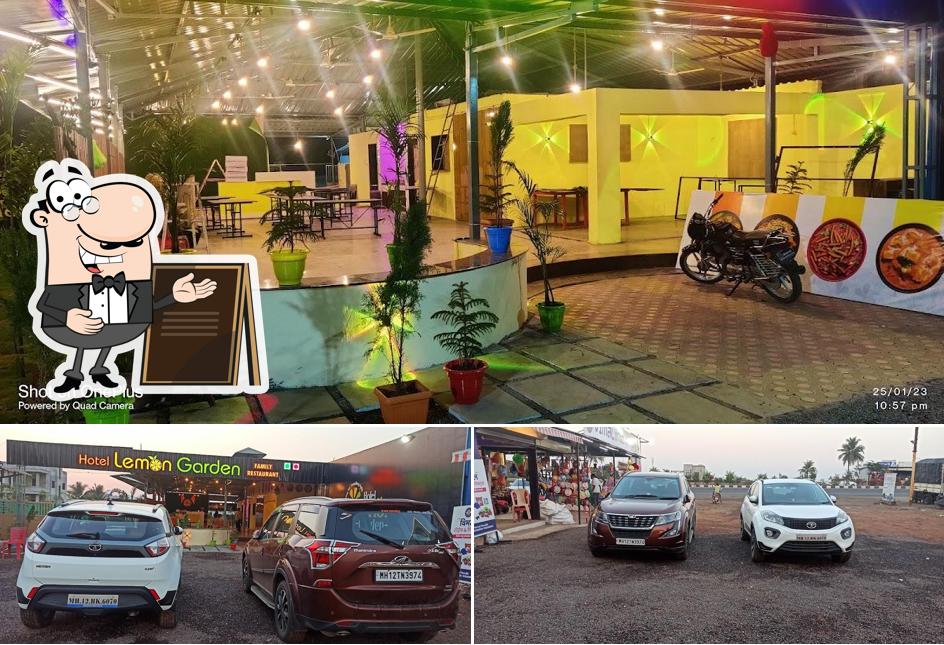 Enjoy the view at the outside area of Hotel JATRA