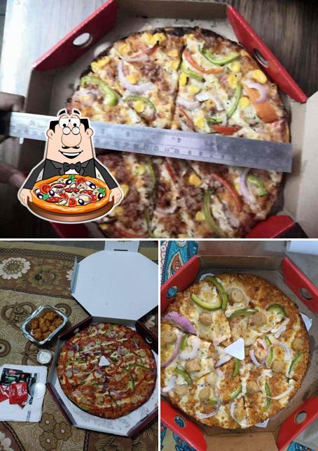 Pick pizza at Oven Story Pizza