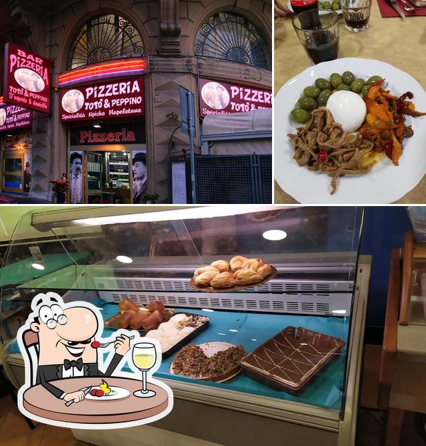 Cibo al Pizzeria Totò e Peppino