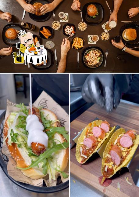 Cibo al Moby Dick Burger Club