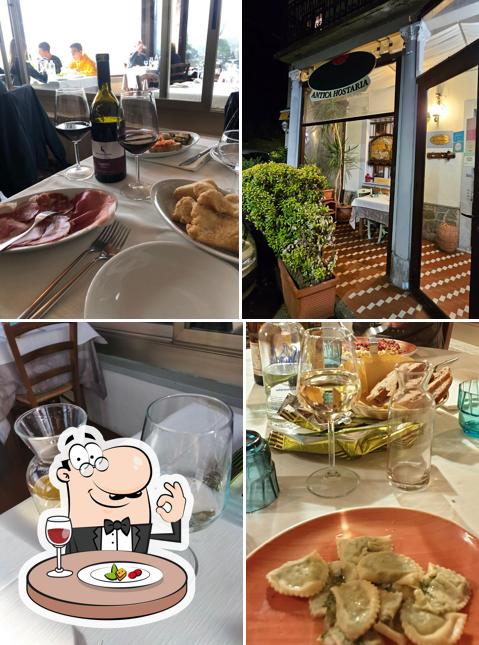 Cibo al Ristorante Antica Hostaria Secondini