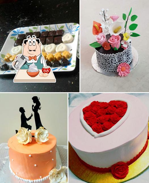 Cake Temptations By Ankur Uppal serves a variety of desserts