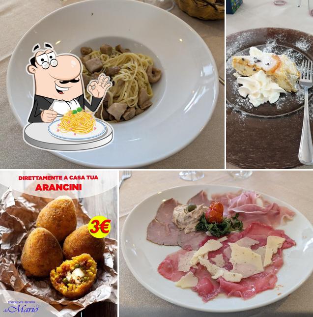 Spaghetti alla carbonara al Pizzeria Ristorante da Mario