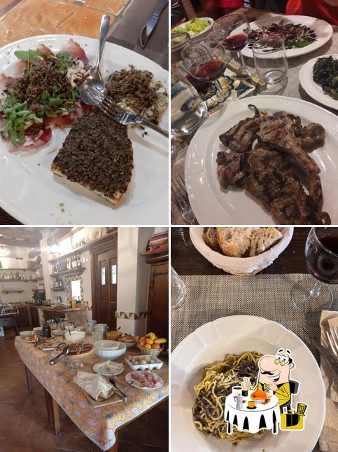 Cibo al Agriturismo Casale nel Parco dei Monti Sibillini