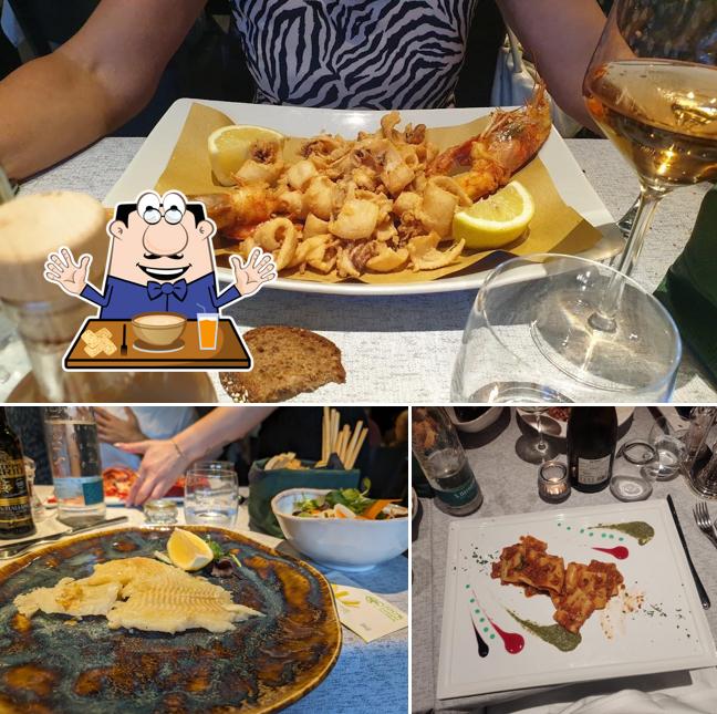 Tra le diverse cose da La Cortese Ristorante si possono trovare la cibo e bevanda