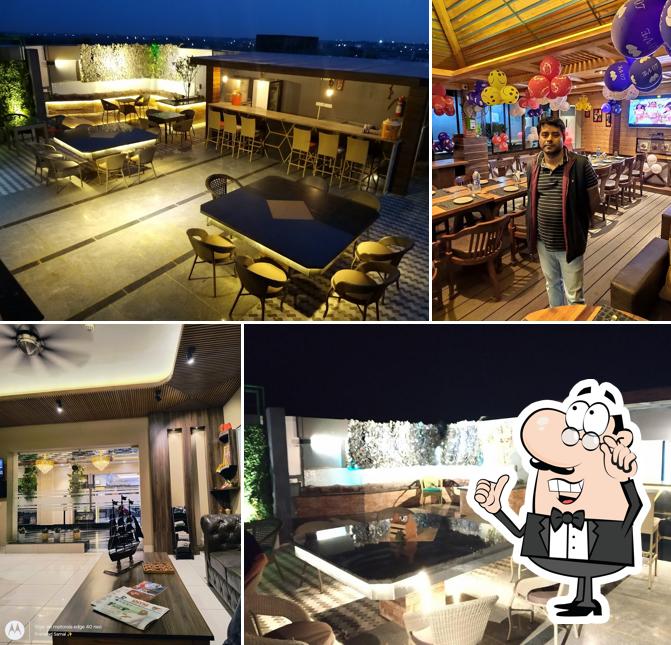 The interior of The Sky Route Restaurant