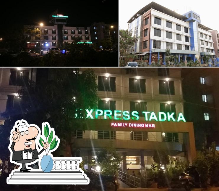 Take a look at the exterior of Venkat Presidency Hotel & Banquets
