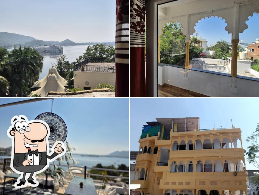 The exterior of Hotel Lake Star Bistro