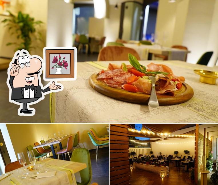 Gli interni di Viagrande Pizzeria Bistrot