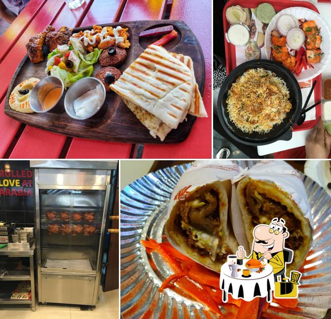 Meals at Cafe Arabia : Phoenix Mall