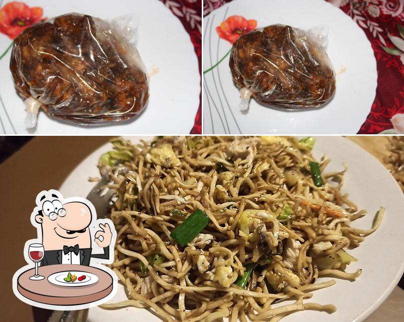 Food at Peter Cook Restaurant
