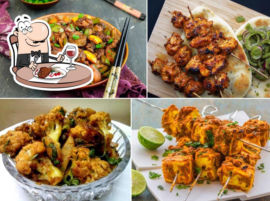 Meat dishes are available at Rasoi Se