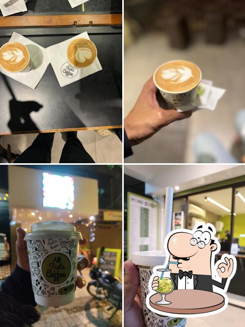 Pick a drink from the menu