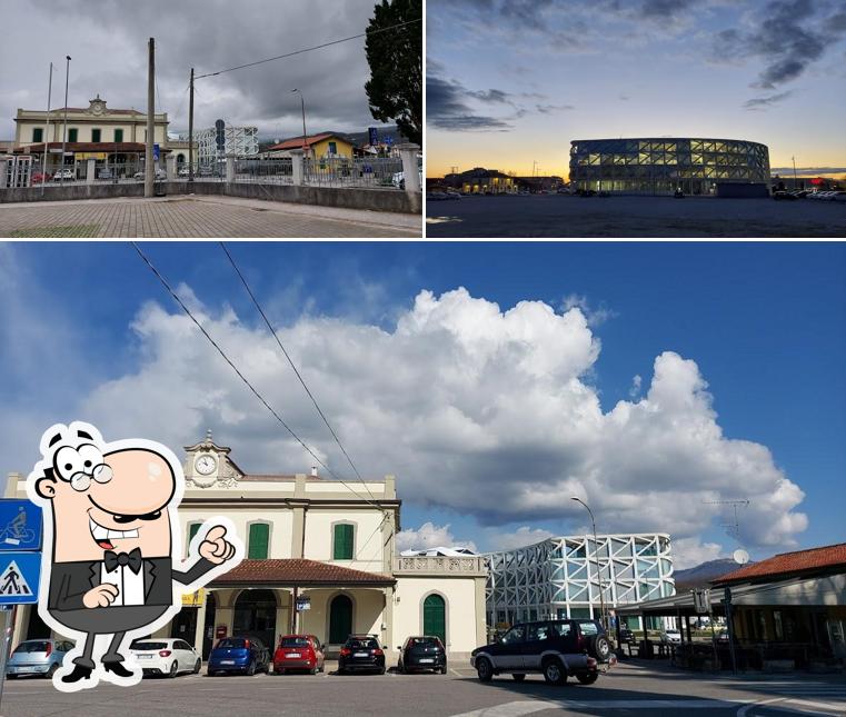 Goditi la vista dall'area esterna di Bar Caffè Alla Stazione