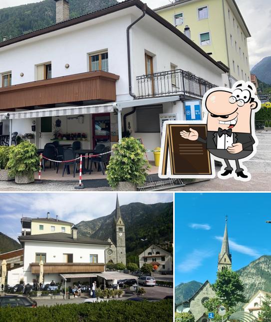 Goditi la vista dagli esterni di Bar Riol
