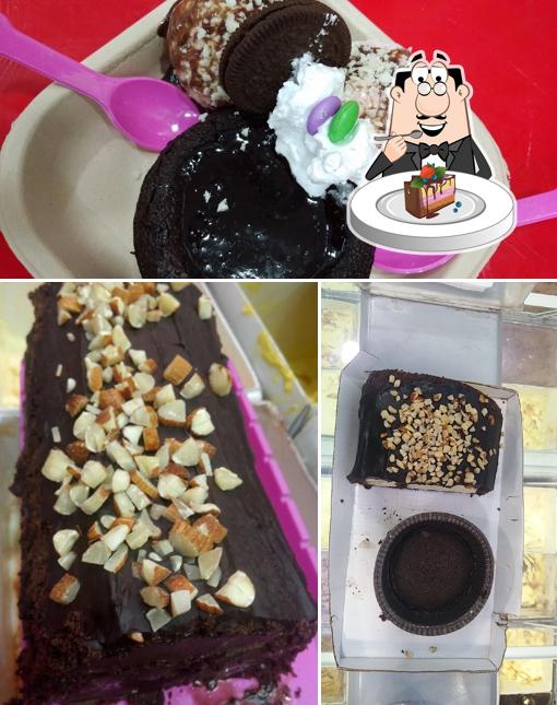 Chocolate cake at Baskin Robbins
