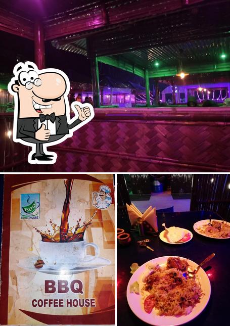 Look at the photo of BBQ COFFEE HOUSE