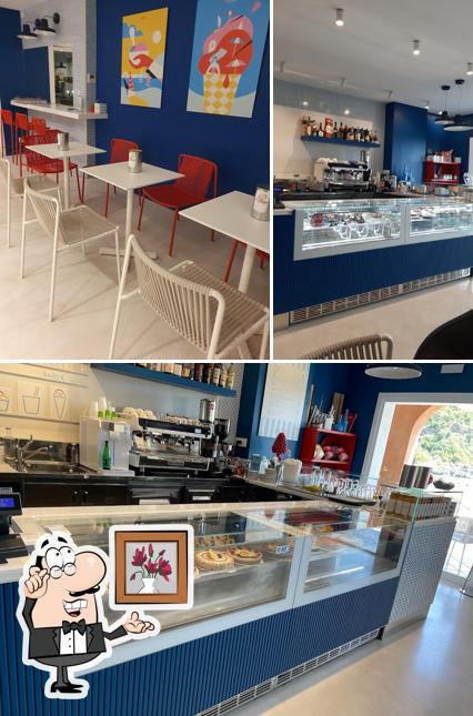 Gli interni di Emilio Maratea Gelateria Yogurteria Caffè