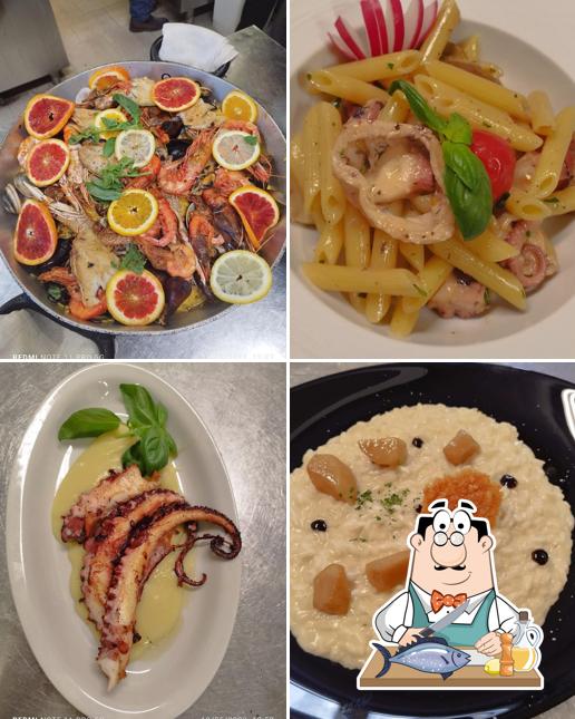 Salmone grigliato al La Brasca