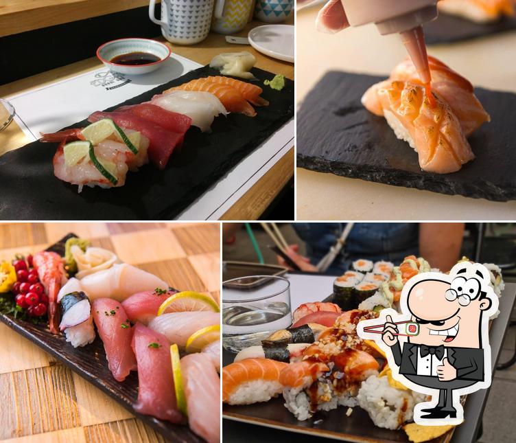 Prenditi le varie opzioni di sushi