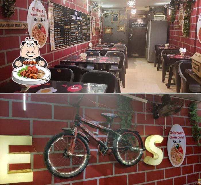 Food at Egg Adda