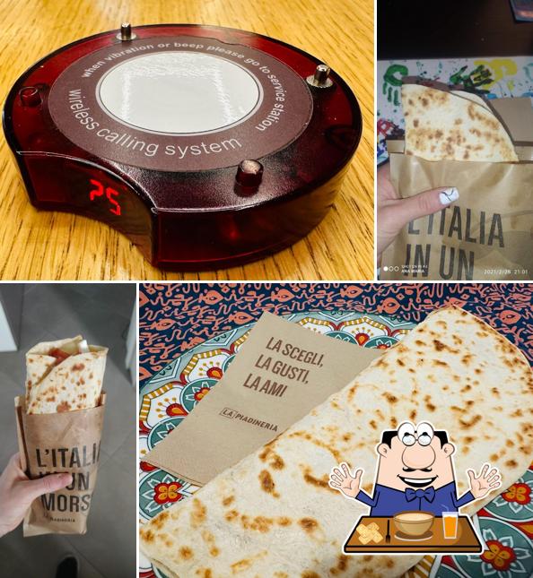 Platti al La Piadineria