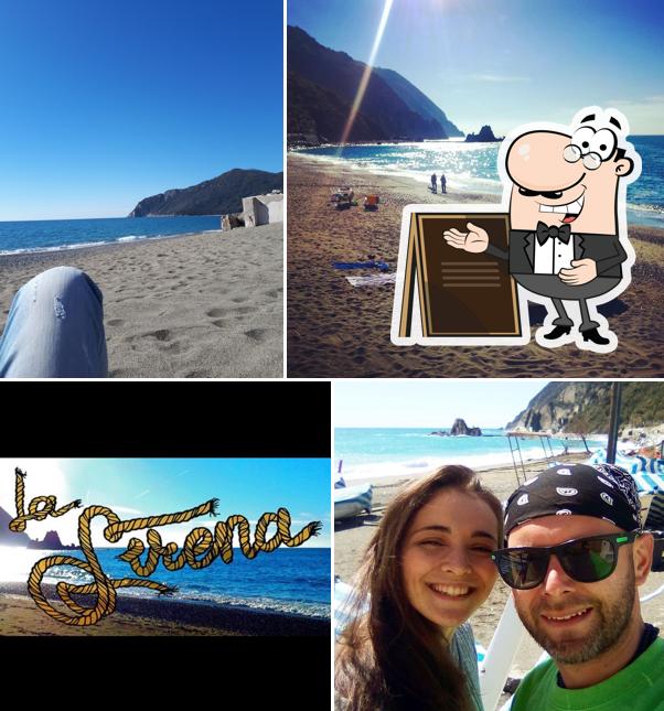 Guarda la parte esterna di La Sirena Beach Bar