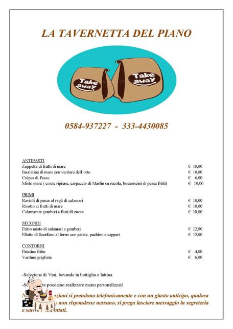 Platti al La Tavernetta Del Piano