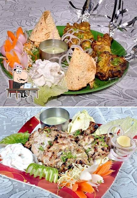 The interior of Rasavid Multicuisine Restaurant