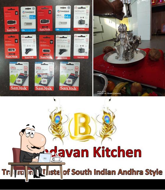 The interior of Brindavan kitchen