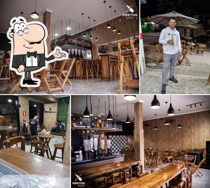 Veja imagens do interior do ESPETTOS BEER