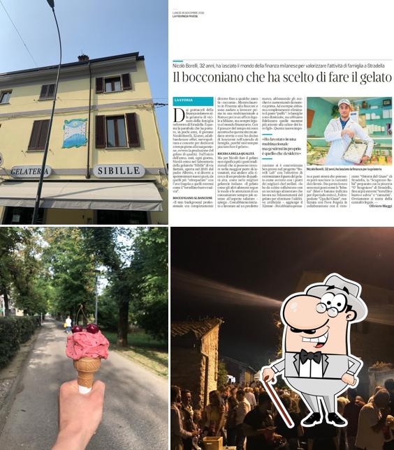 Gli esterni di Gelateria Sibille - Borelli Gelato
