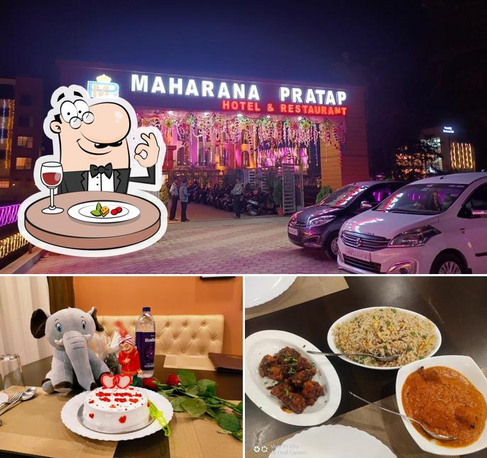 The image of food and exterior at Hotel Maharana pratap family resturant
