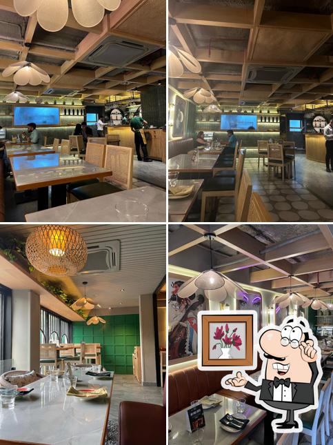 The interior of NAO-Next Asian Outing