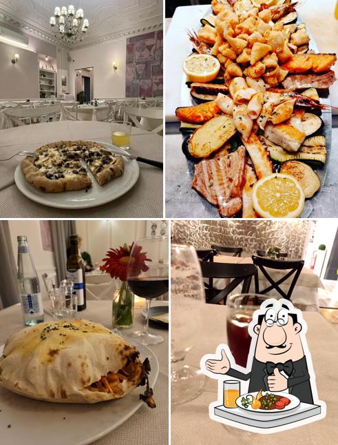 Cibo al Ristorante Otto Tre Quarti