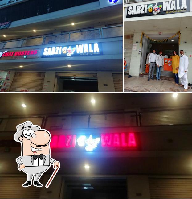 The exterior of Restaurant SabziWala-Vapi