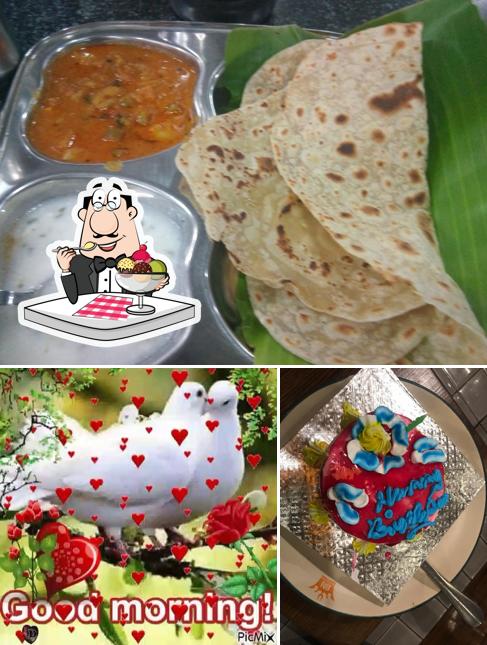 Shankar Vilas Family Restaurant serves a number of sweet dishes