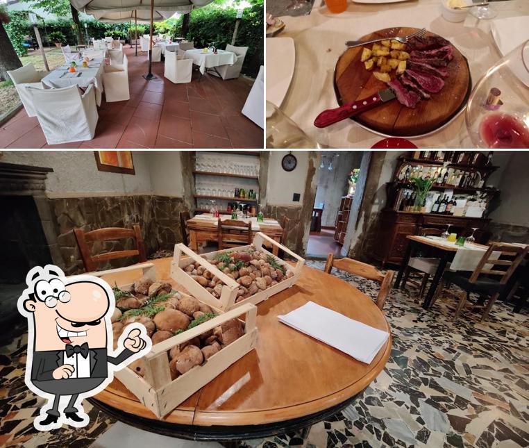 La immagine della interni e cibo di Ristorante La Bussola da Gino