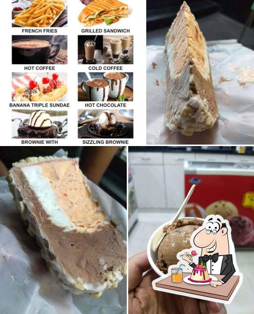 Order one of the sweet dishes