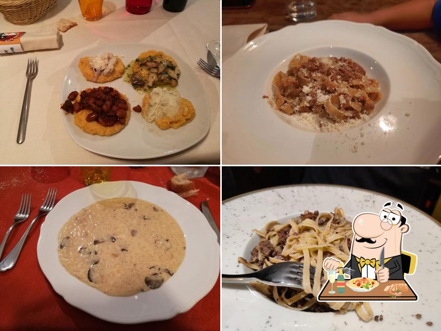 Cibo al Trattoria Urbana "Mangiafuoco"