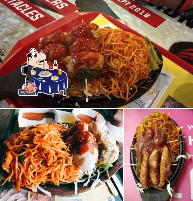Order seafood at Wow! Momo