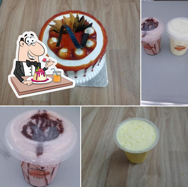 Enjoy one of the sweet dishes