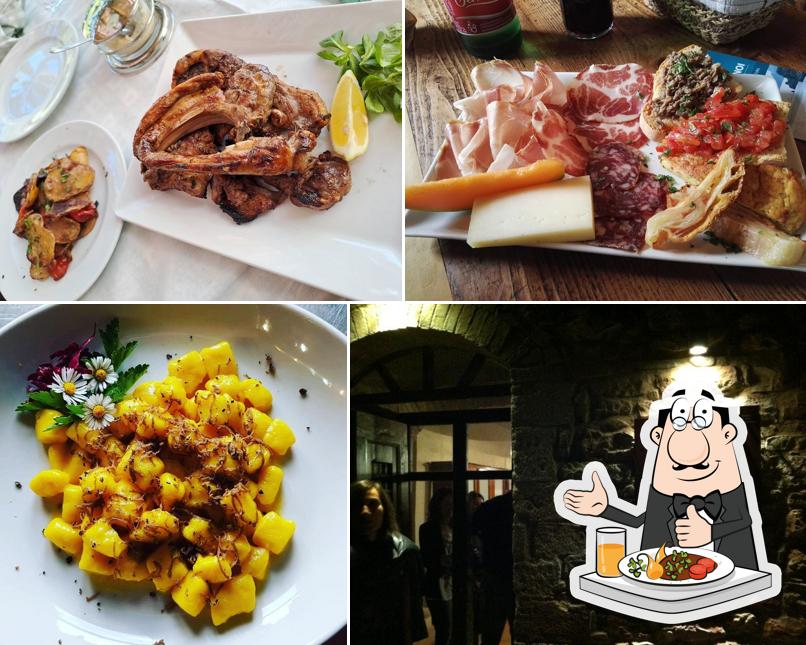 Platti al Osteria del Mulino