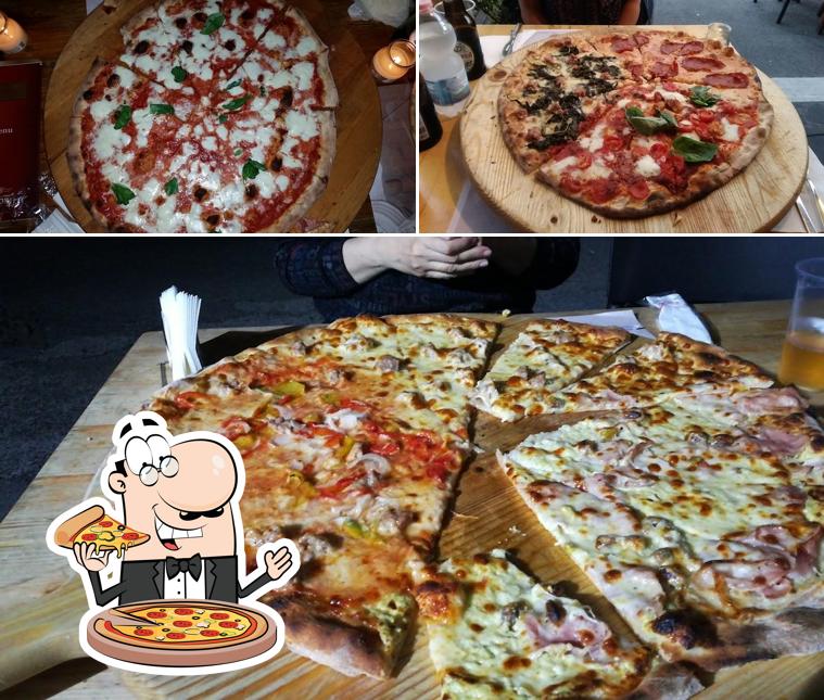 A Il Campione, puoi prenderti una bella pizza