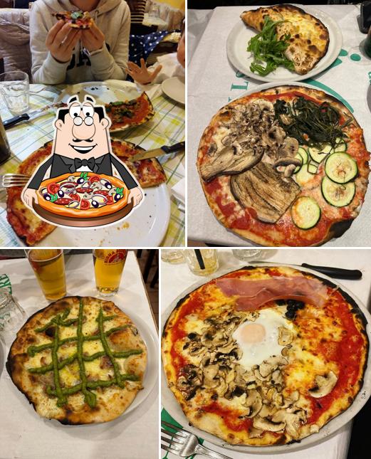 Prenditi tra le svariate varianti di pizza