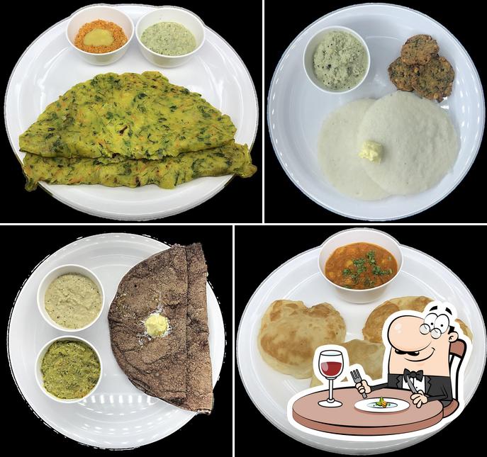 Food at AroHa's Deccan Delicacies Restaurant (Veg & Non-Veg)