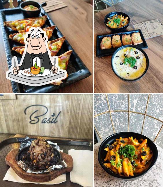 Meals at Basil Cafe & Bistro