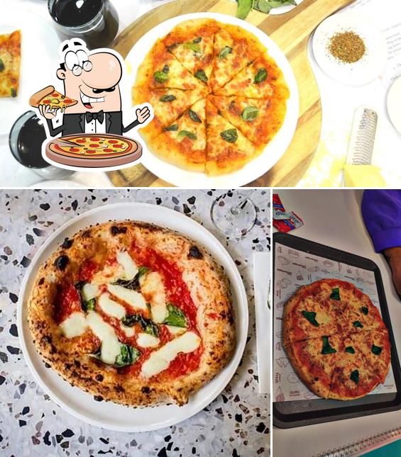Pick pizza at Bella Vita Pizza